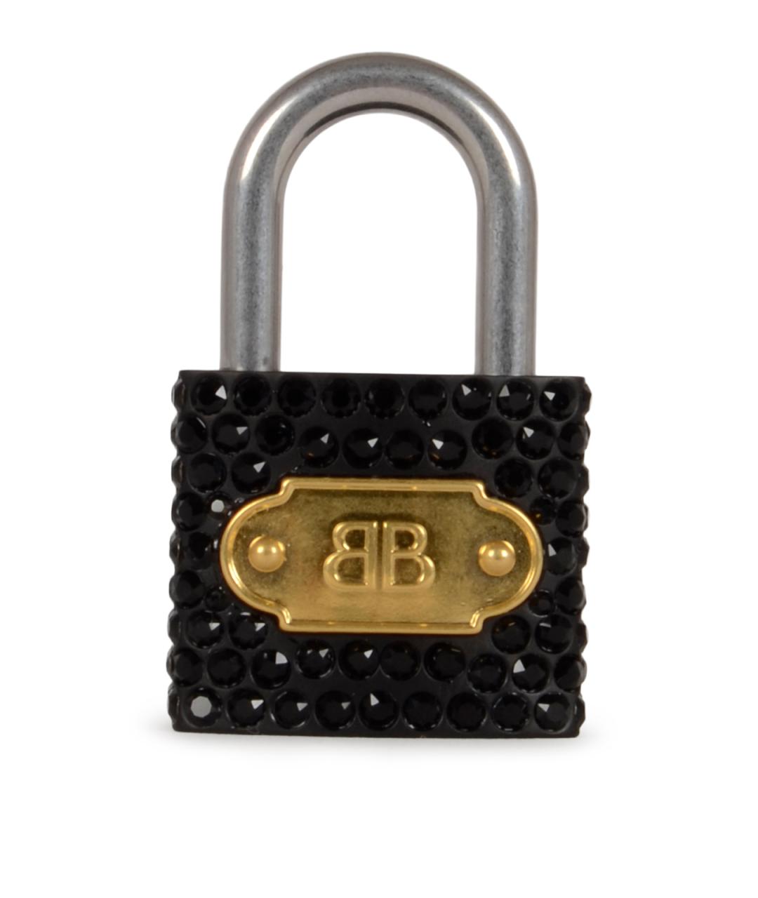 BALENCIAGA Черный брелок, фото 1