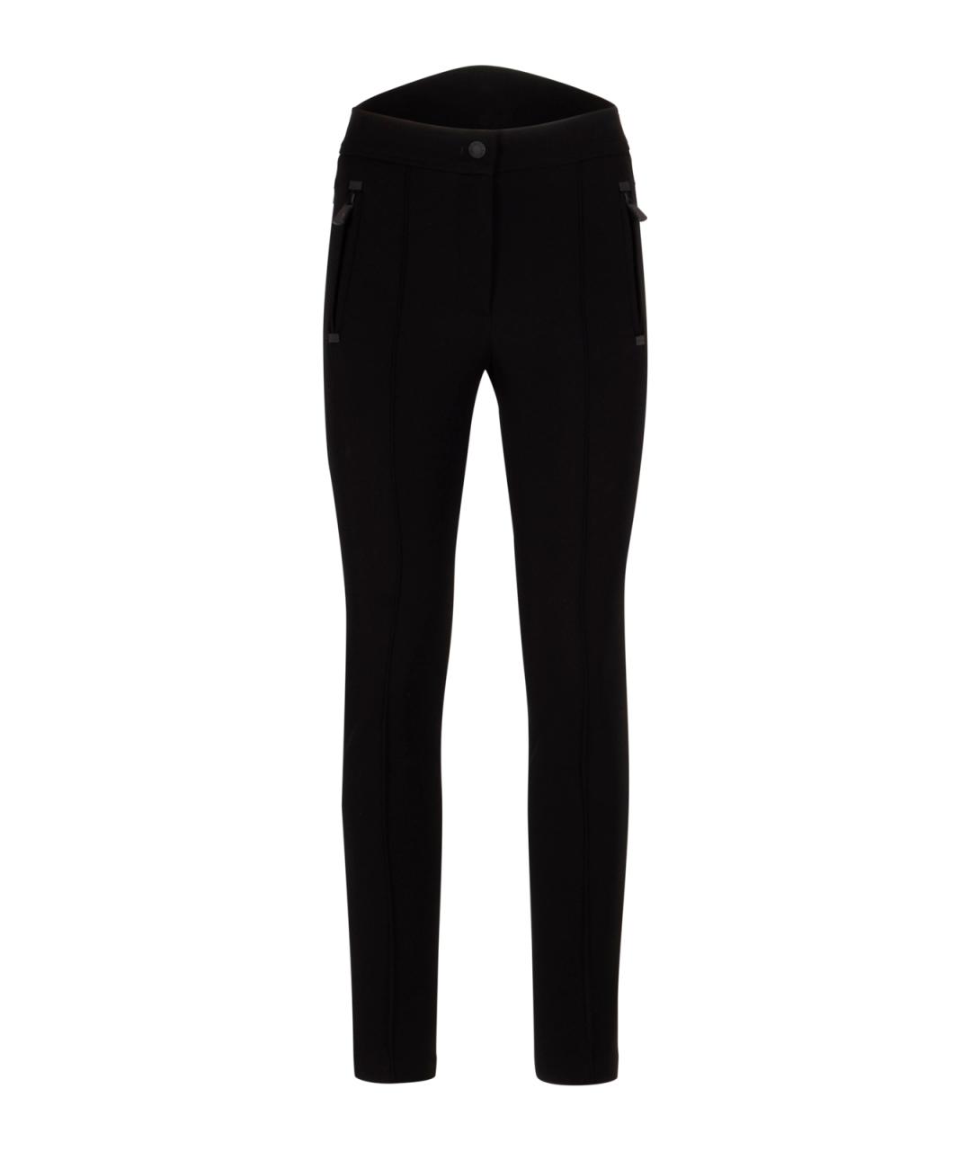 MONCLER GRENOBLE Черные полиамидовые спортивные брюки и шорты, фото 1