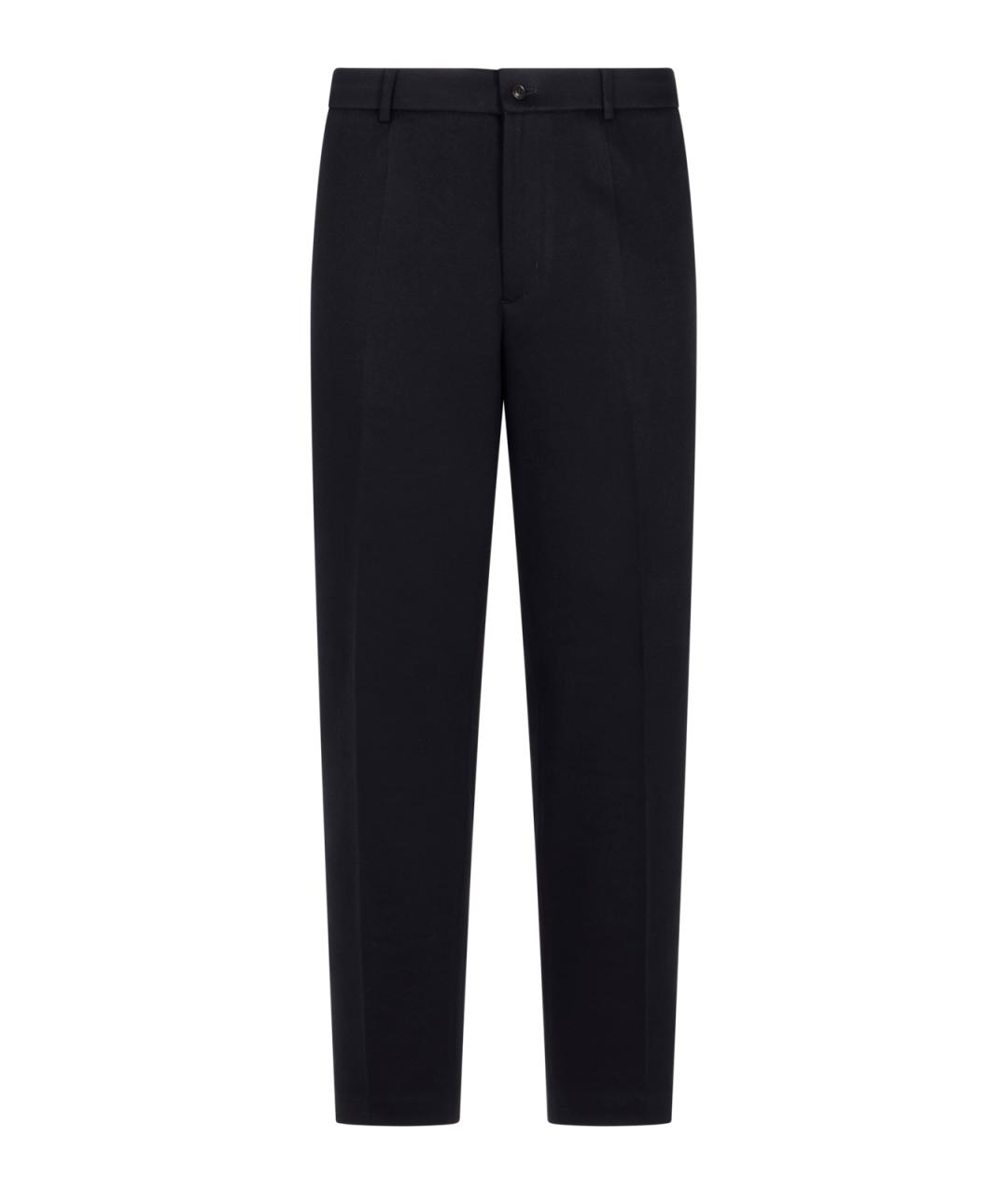 MONCLER Темно-синие повседневные брюки, фото 1