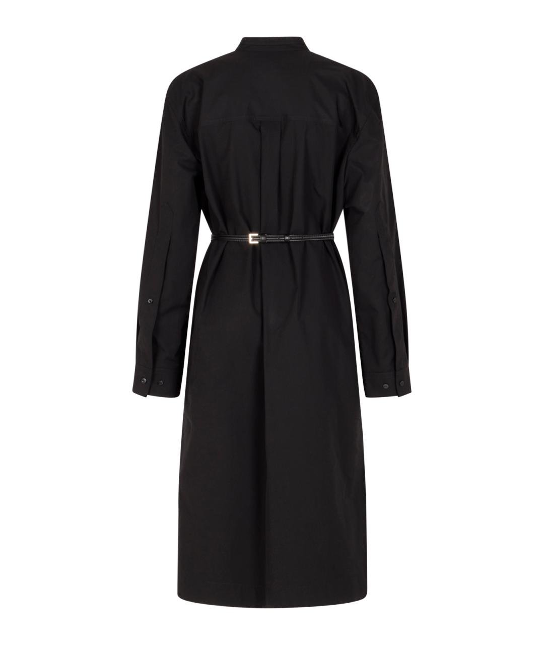 GUCCI Черное хлопковое повседневное платье, фото 2