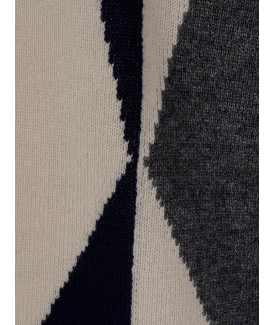 EMPORIO ARMANI Мульти шерстяной джемпер / свитер, фото 3