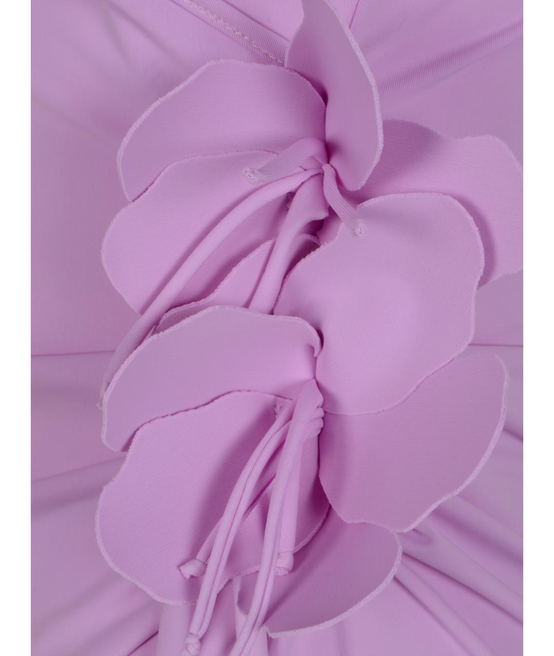 COPERNI Фиолетовое полиамидовое коктейльное платье, фото 3