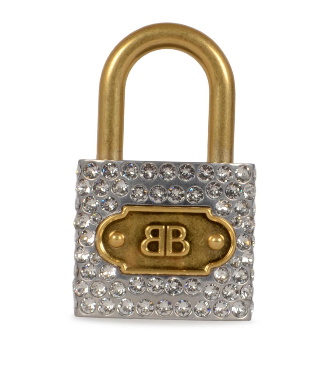 BALENCIAGA Серебрянный брелок, фото 1