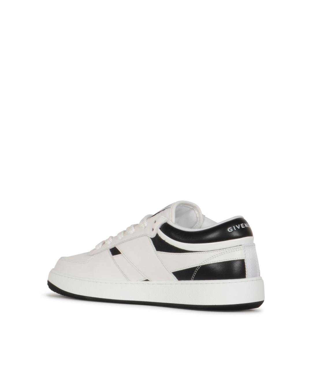 GIVENCHY Белые кожаные низкие кроссовки / кеды, фото 3