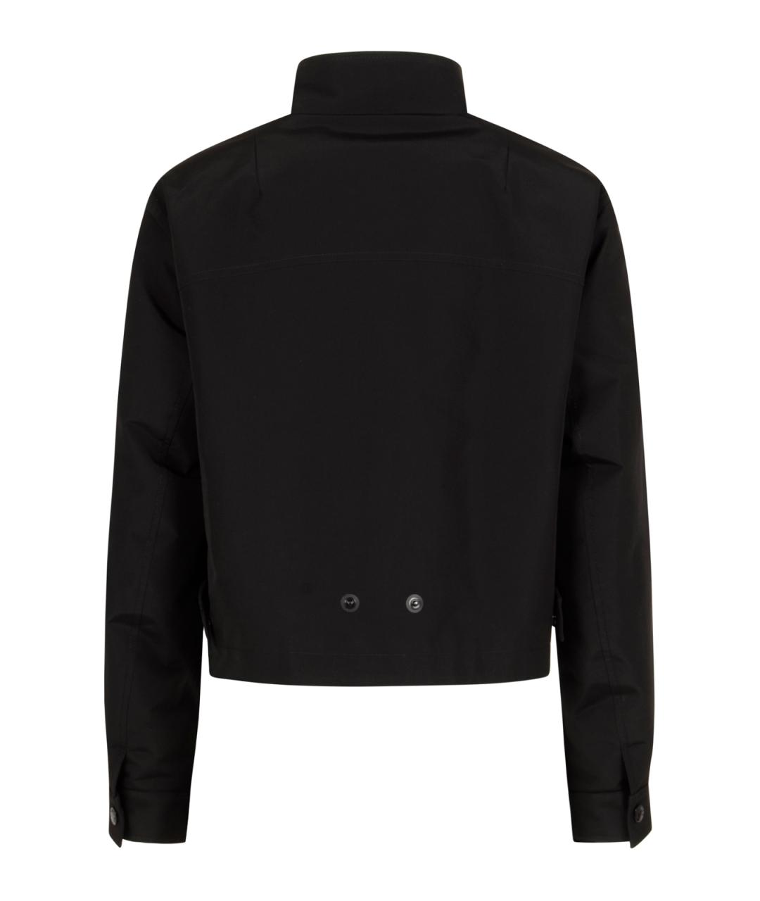 MONCLER Черная полиэстеровая куртка, фото 3