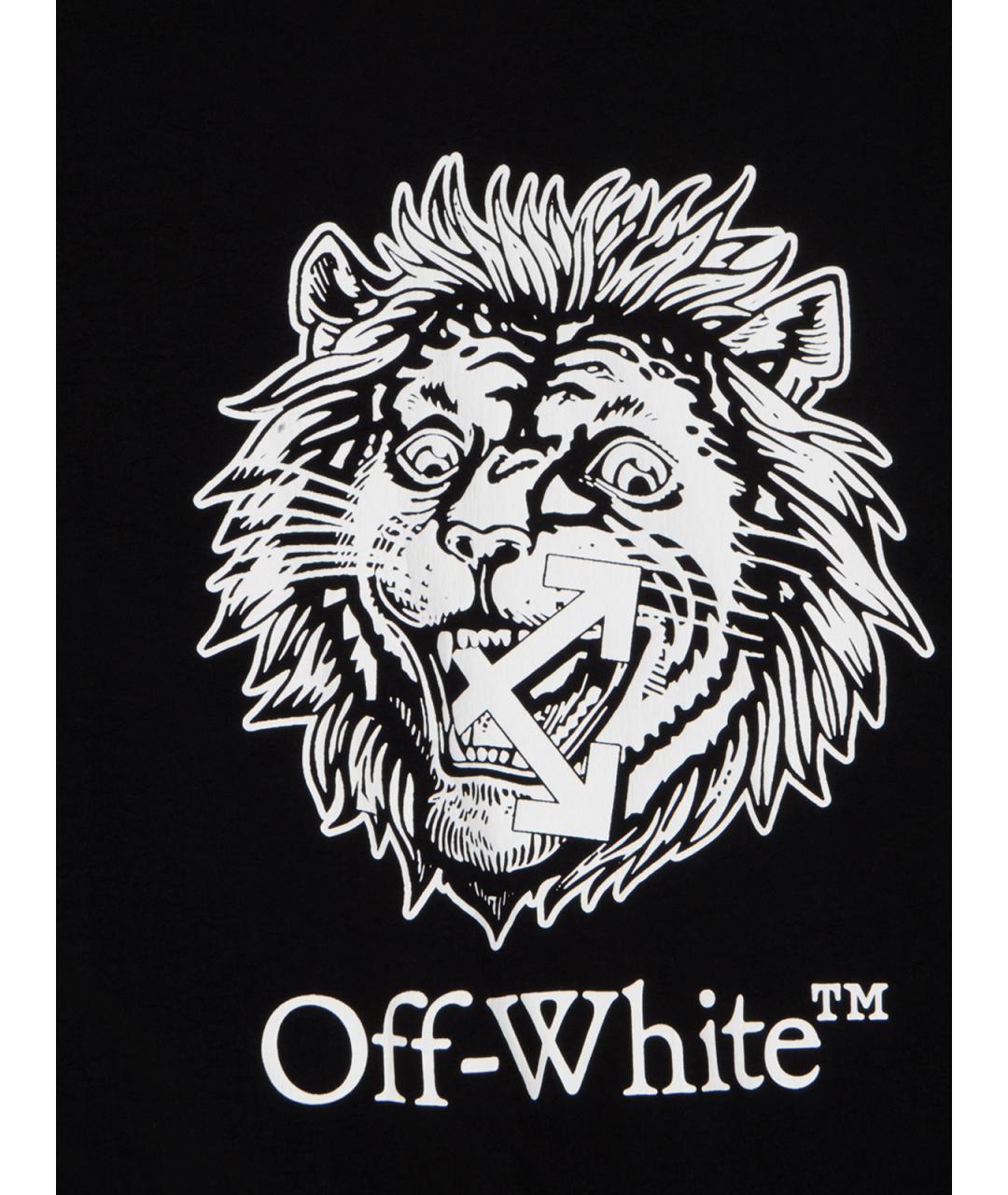 OFF-WHITE Черная полиэстеровая куртка, фото 3