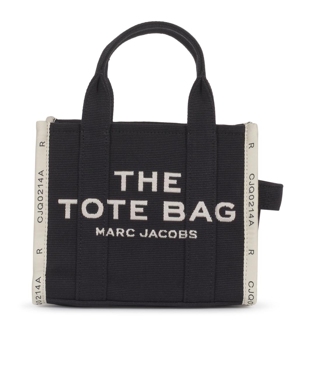 MARC JACOBS Черная тканевая сумка тоут, фото 1