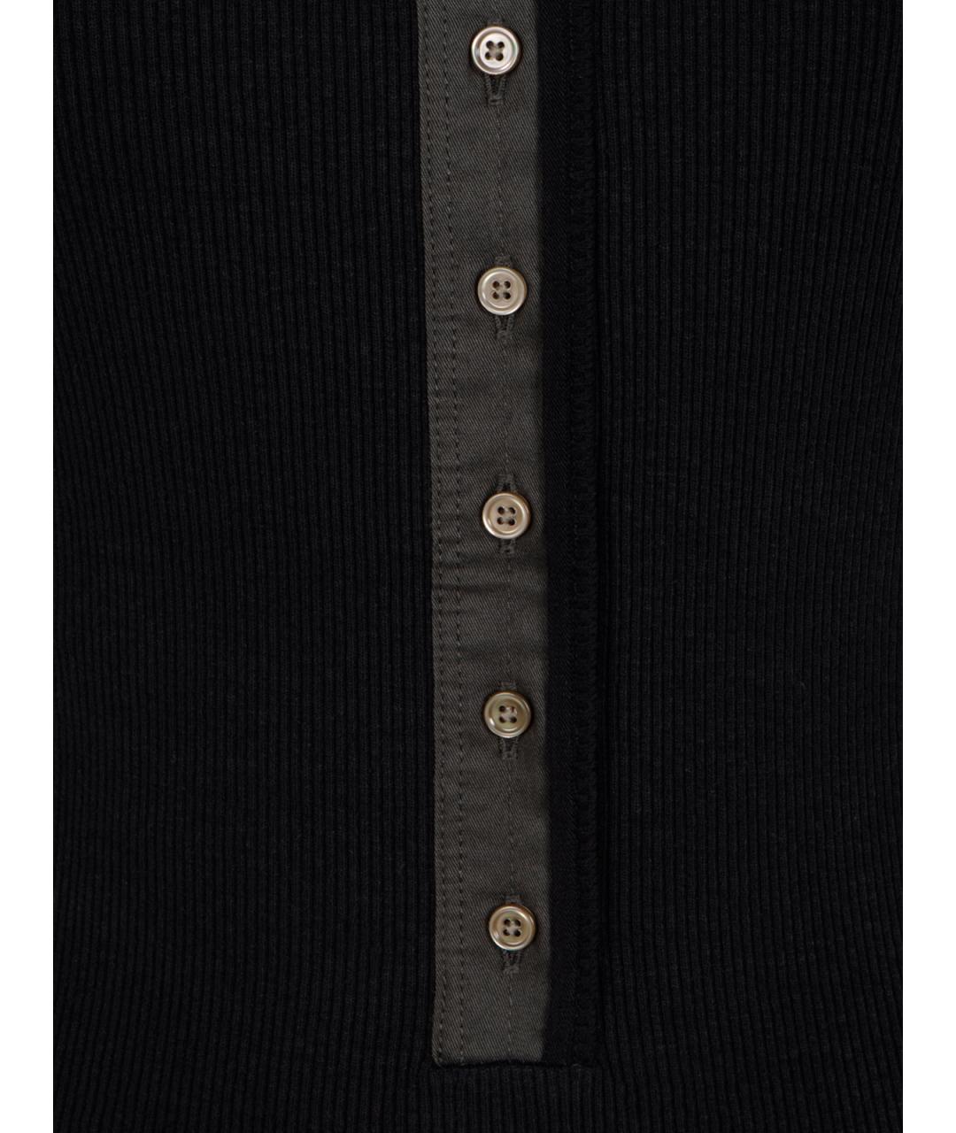 LEMAIRE Черная футболка, фото 3