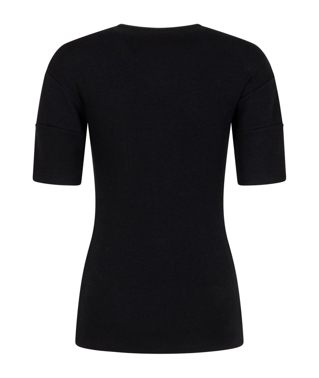 LEMAIRE Черная футболка, фото 2