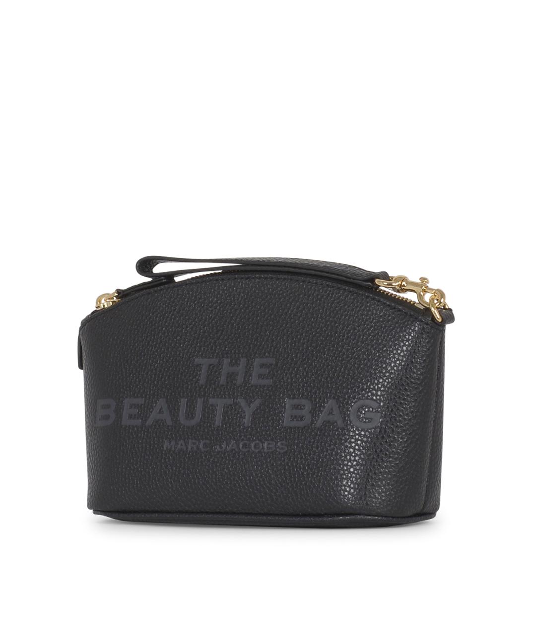 MARC JACOBS Черная кожаная косметичка, фото 2