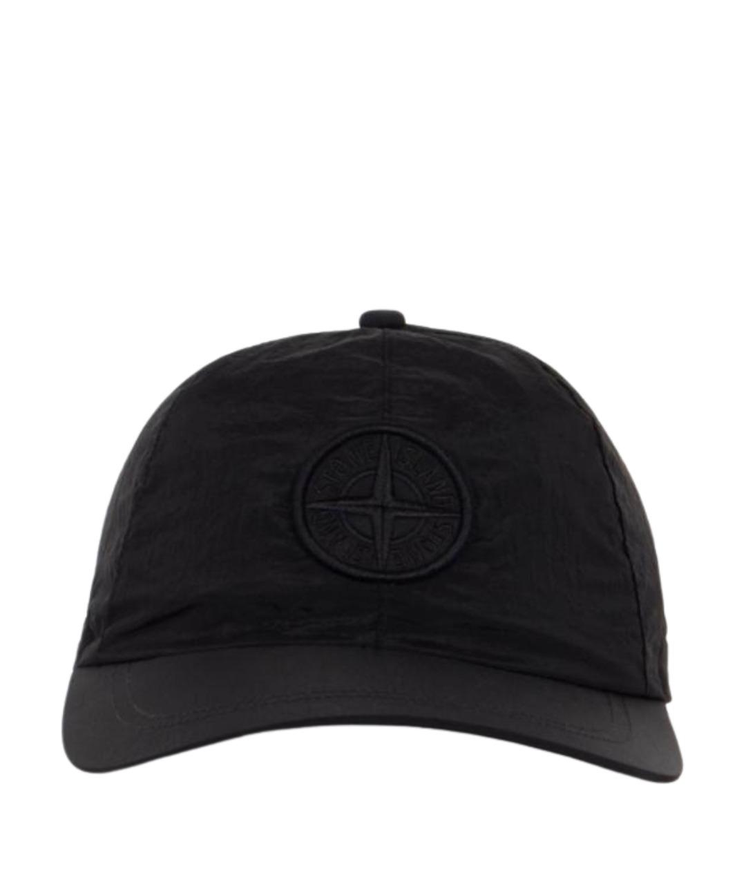 STONE ISLAND Черная кепка/бейсболка, фото 1