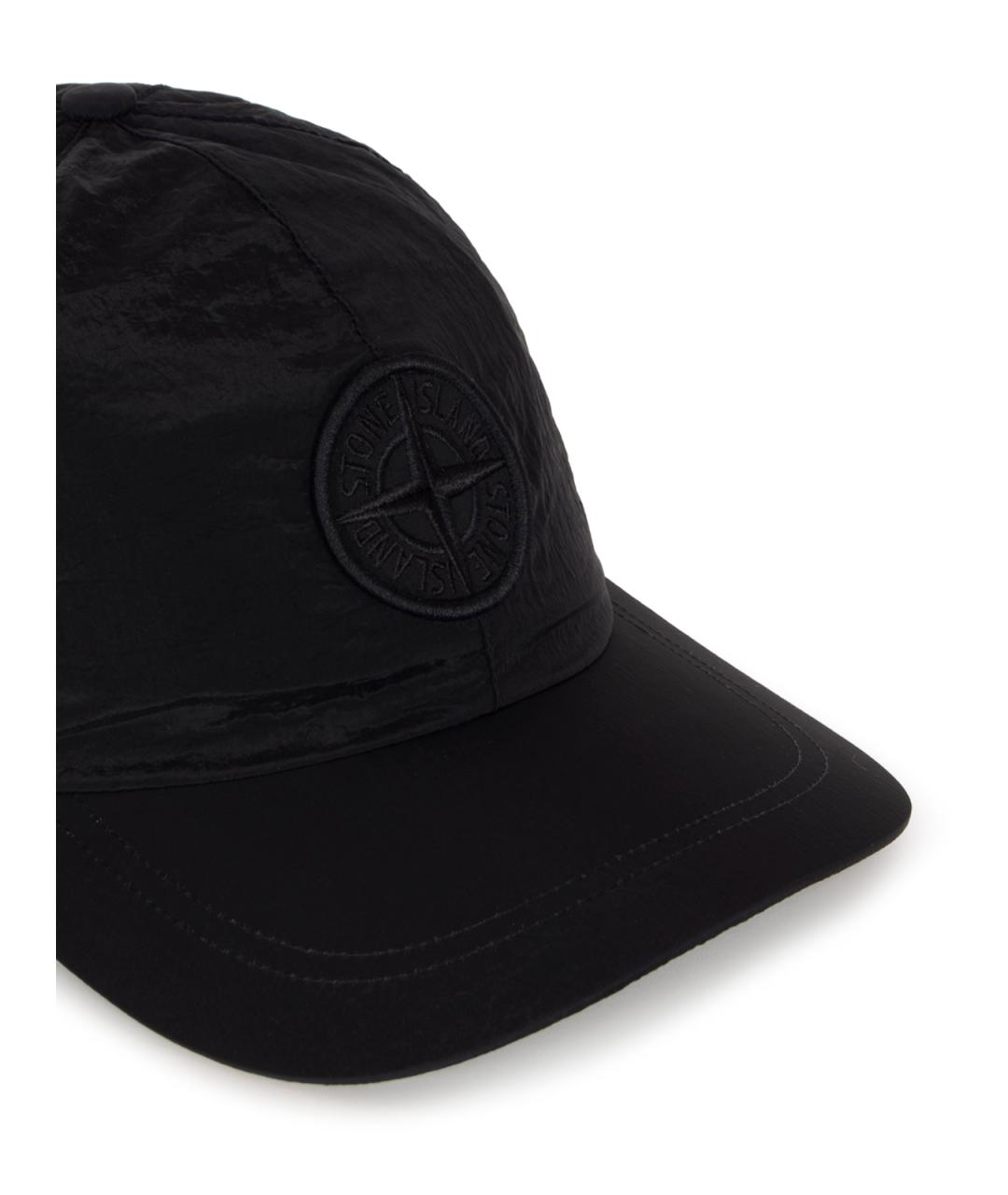 STONE ISLAND Черная кепка/бейсболка, фото 4
