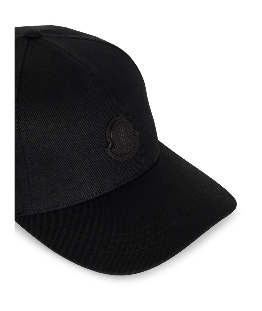 MONCLER Черная кепка/бейсболка, фото 4