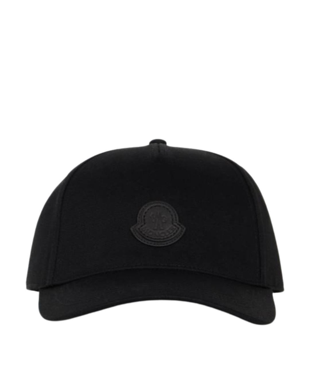 MONCLER Черная кепка/бейсболка, фото 1
