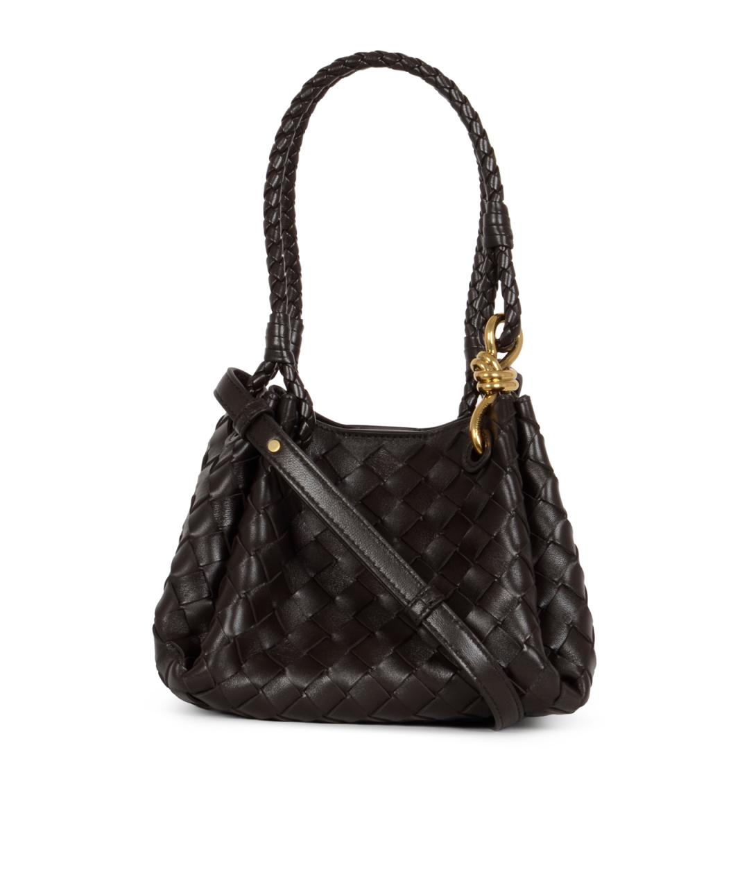 BOTTEGA VENETA Коричневая кожаная сумка тоут, фото 1