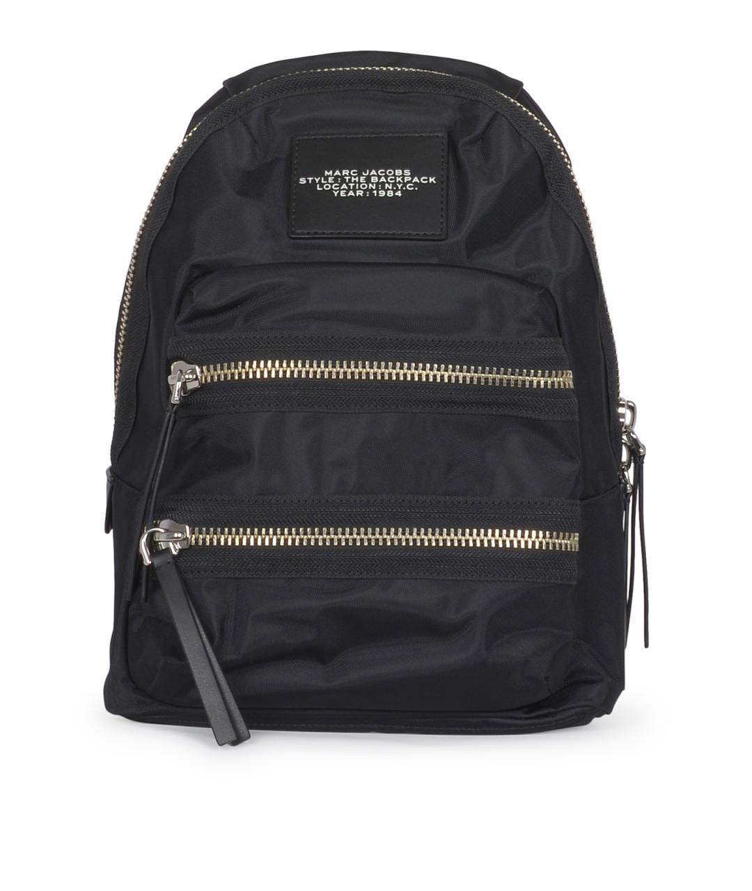 MARC JACOBS Черный тканевый рюкзак, фото 1