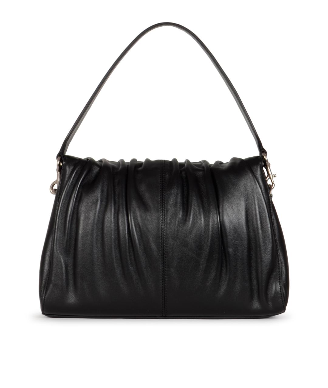 MARC JACOBS Черная кожаная сумка через плечо, фото 3