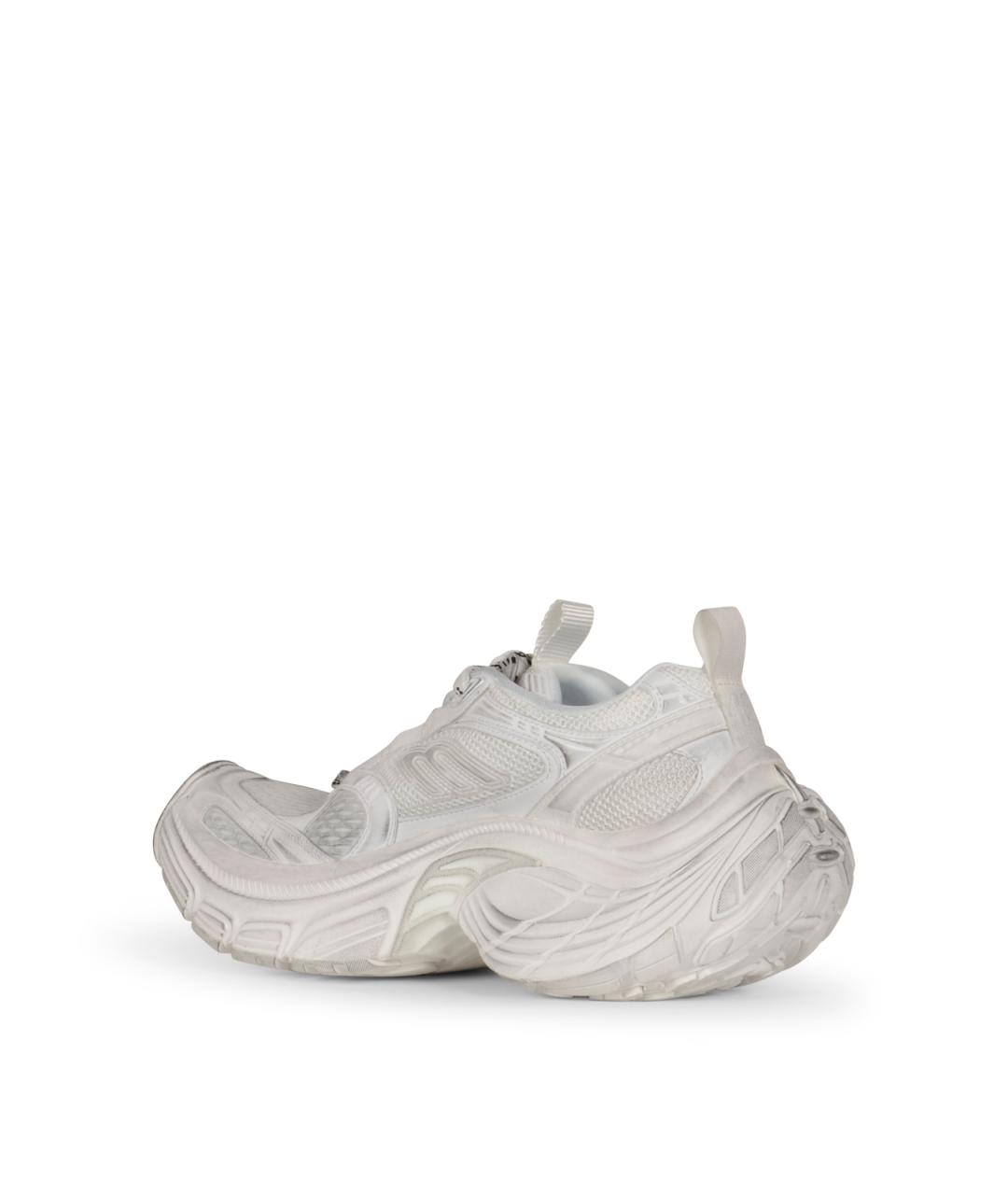 BALENCIAGA Белые низкие кроссовки / кеды, фото 3