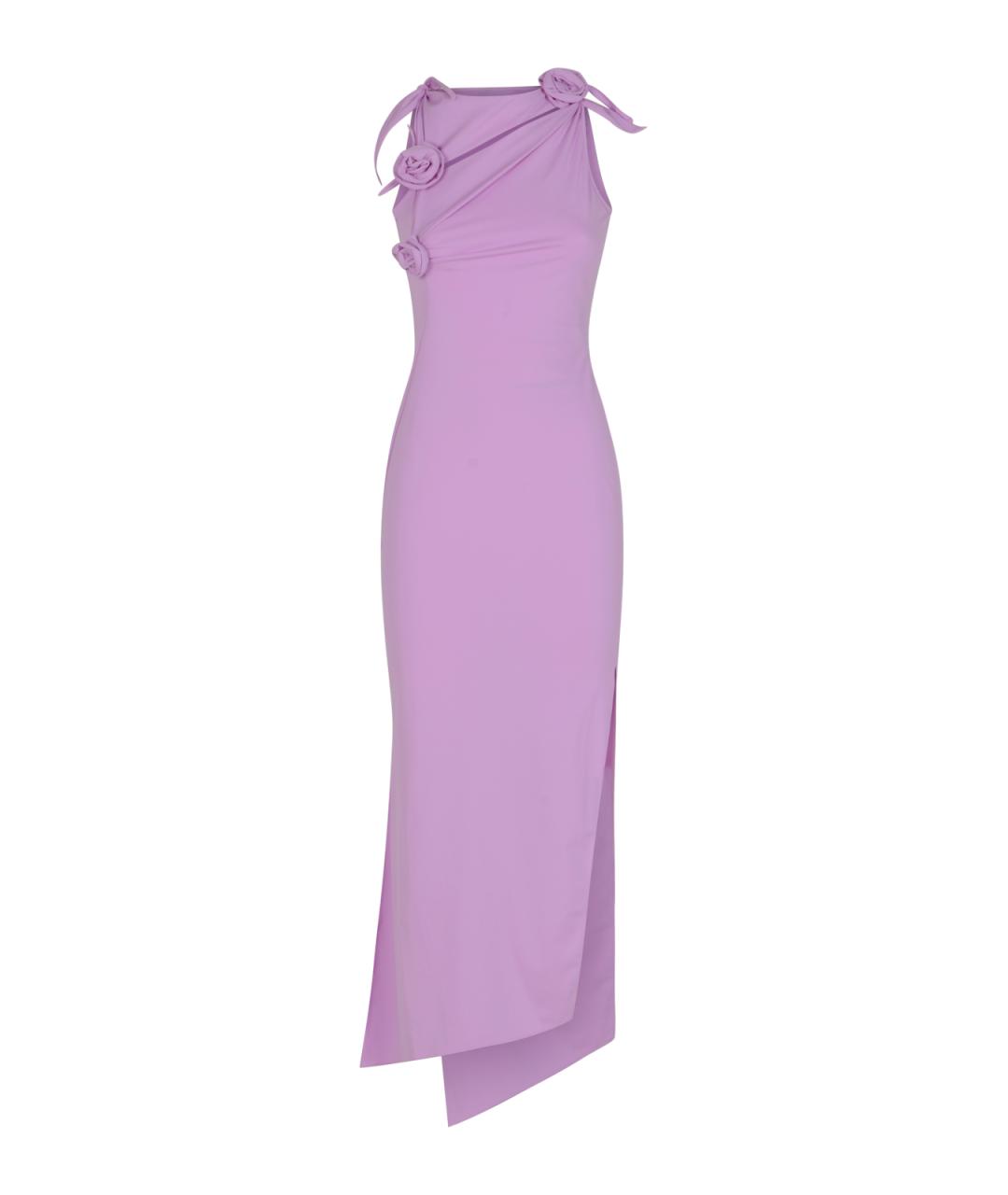 COPERNI Фиолетовое полиамидовое коктейльное платье, фото 1