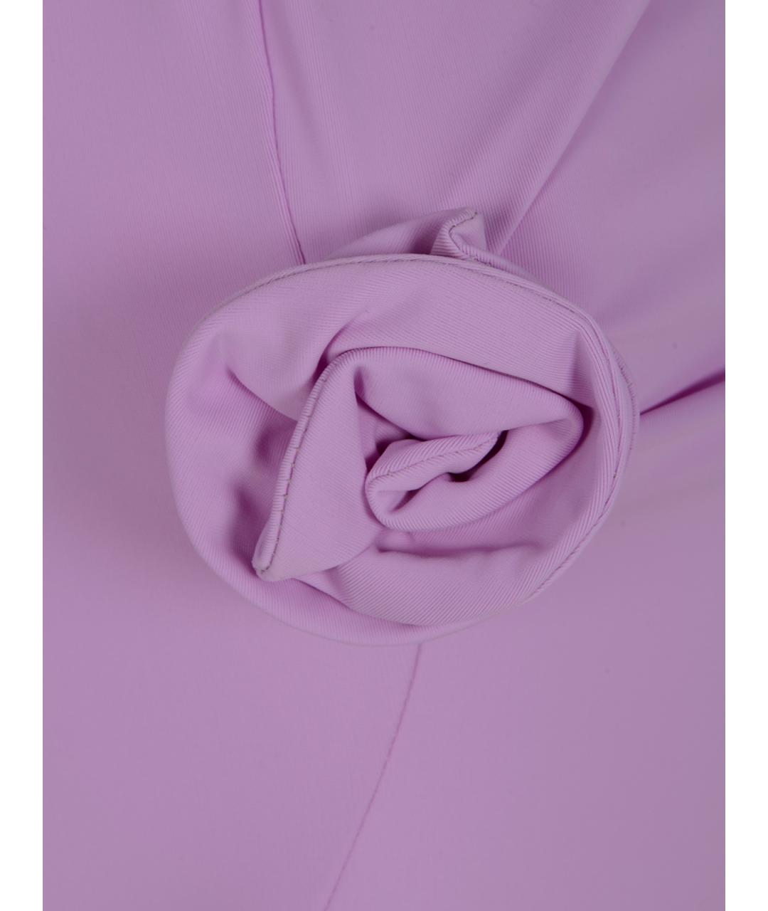 COPERNI Фиолетовое полиамидовое коктейльное платье, фото 3