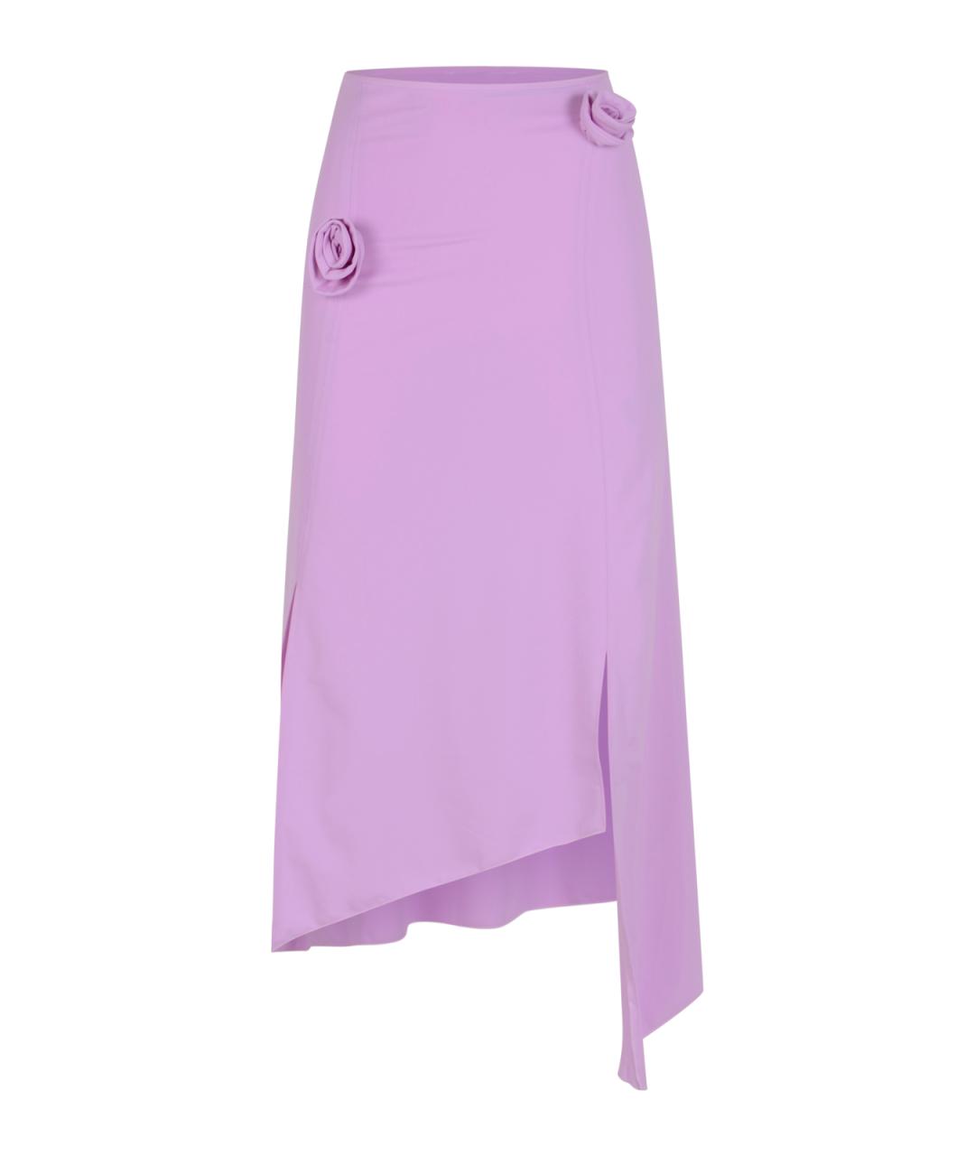 COPERNI Фиолетовая полиамидовая юбка миди, фото 1