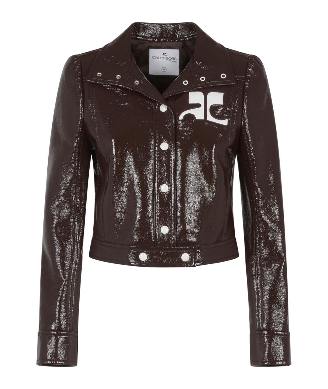 COURREGES Коричневая куртка, фото 1