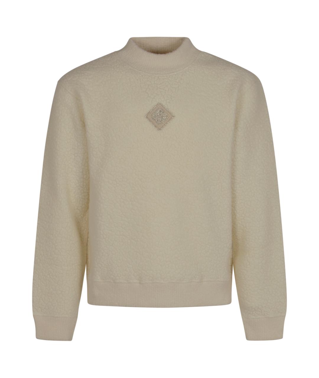 CASABLANCA Бежевый кашемировый джемпер / свитер, фото 1