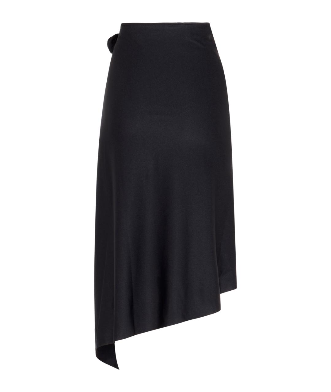 COPERNI Черная полиамидовая юбка миди, фото 2