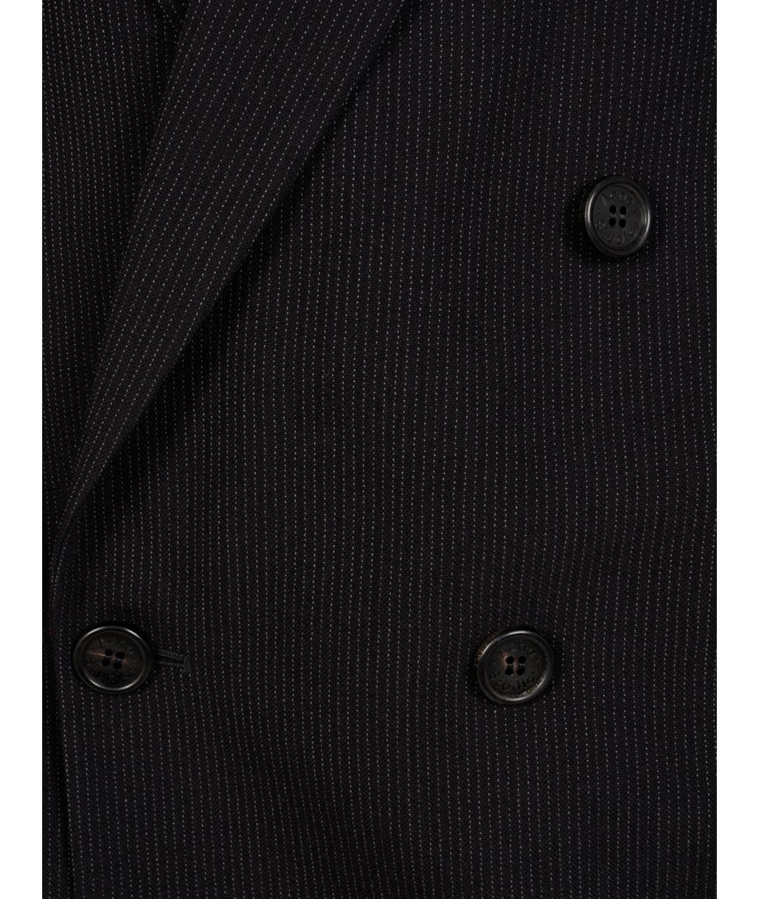 ACNE STUDIOS Черный хлопковый пиджак, фото 3