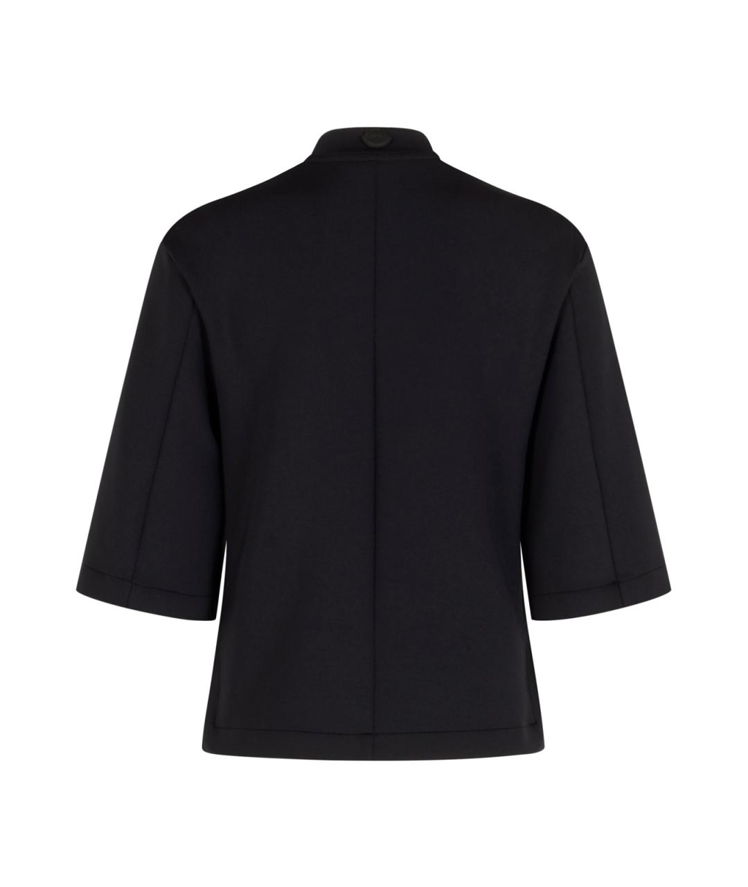 MONCLER Черная футболка, фото 2