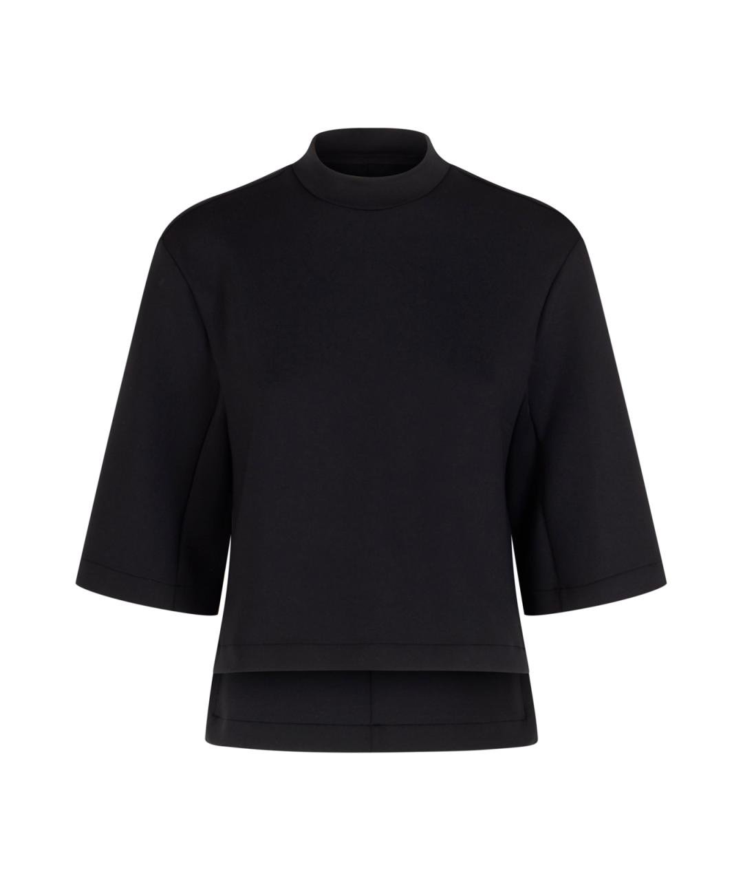 MONCLER Черная футболка, фото 1