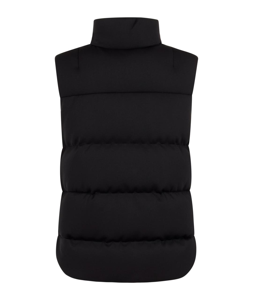 MONCLER Черный жилет, фото 2