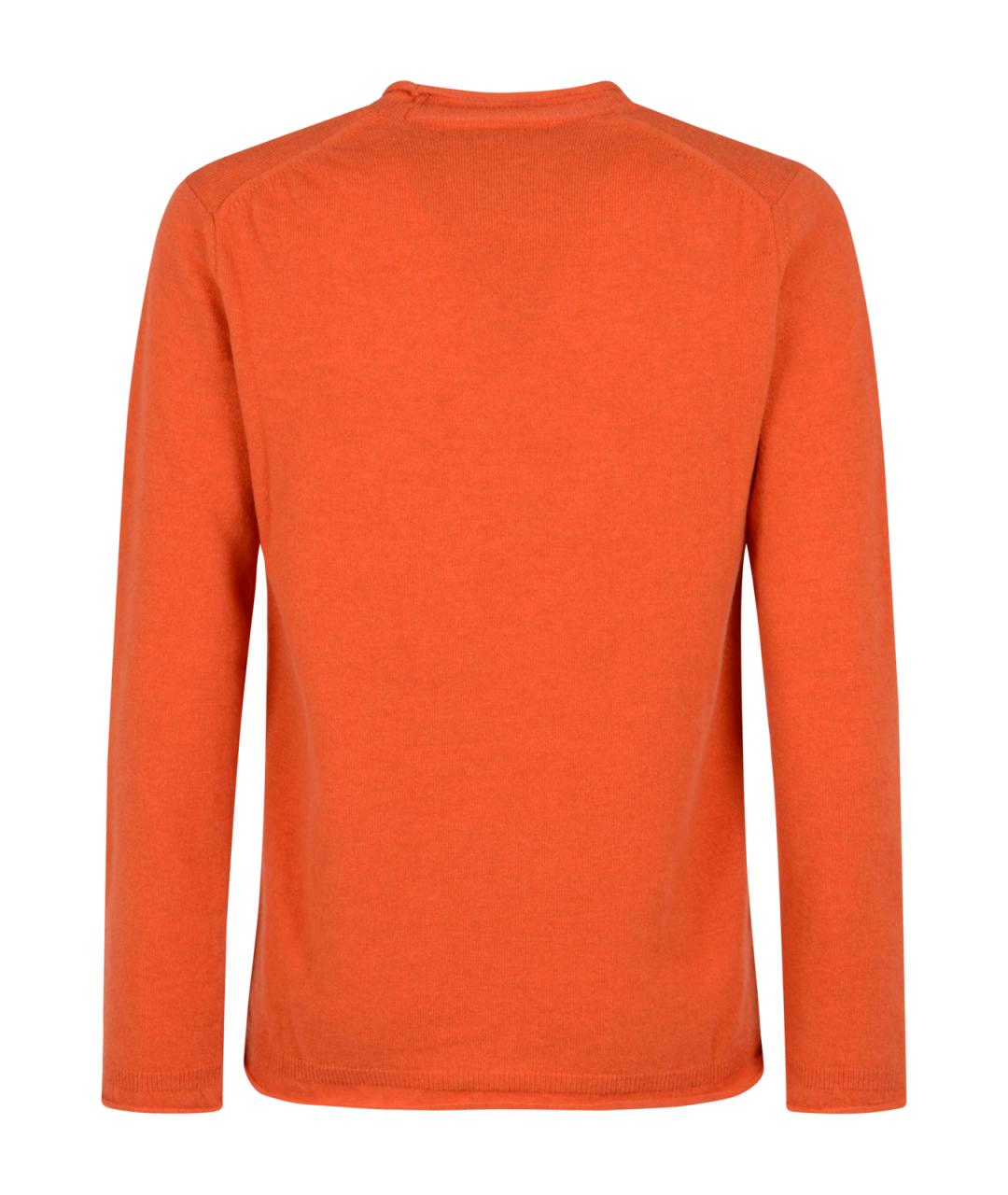 COMME DES GARÇONS Оранжевый шерстяной джемпер / свитер, фото 2