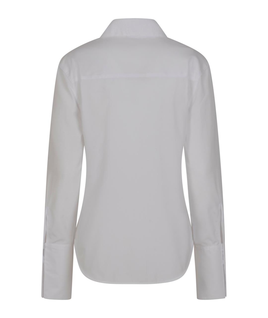 COURREGES Белая хлопковая рубашка, фото 2