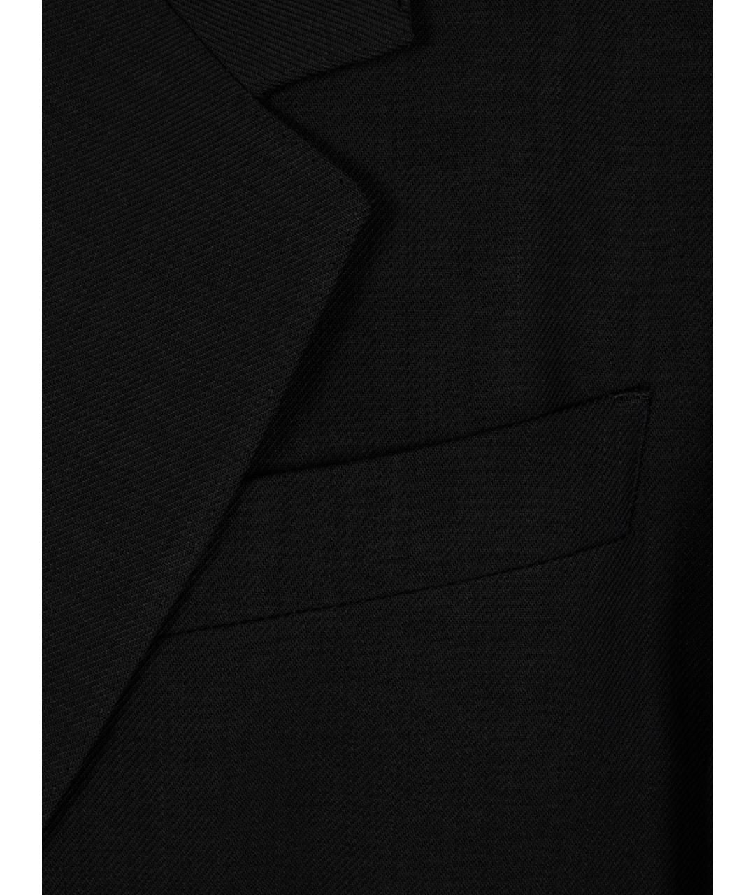 Ami Paris Черный шерстяной пиджак, фото 3