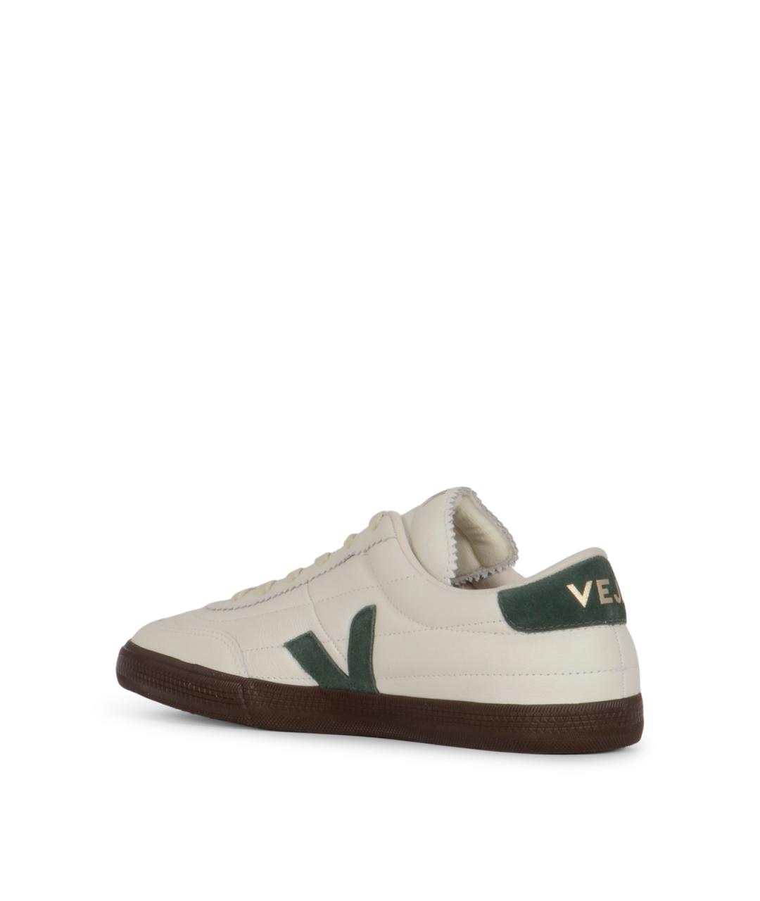 VEJA Белые кожаные низкие кроссовки / кеды, фото 3