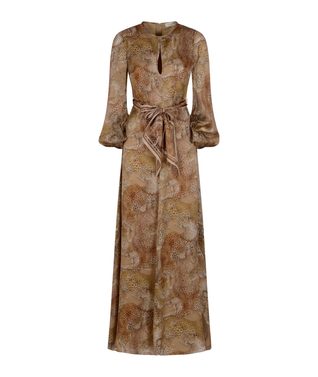 ZIMMERMANN Мульти шелковое повседневное платье, фото 1