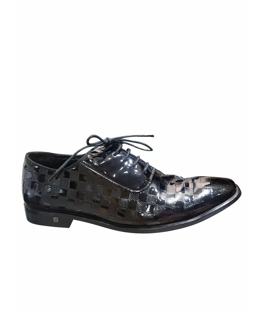 LOUIS VUITTON PRE-OWNED Черные туфли из лакированной кожи, фото 1