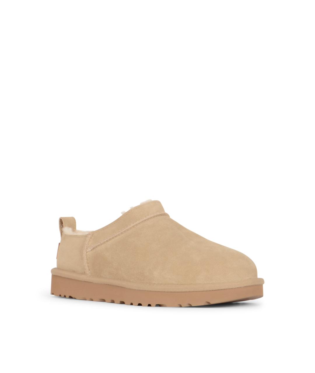 UGG AUSTRALIA Бежевые замшевые мюли, фото 2