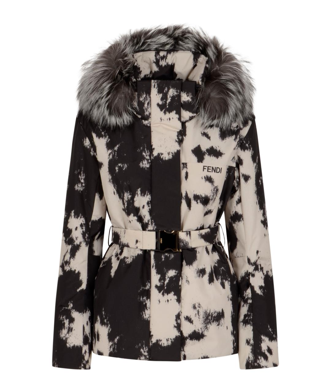 FENDI Мульти полиэстеровый пуховик, фото 1