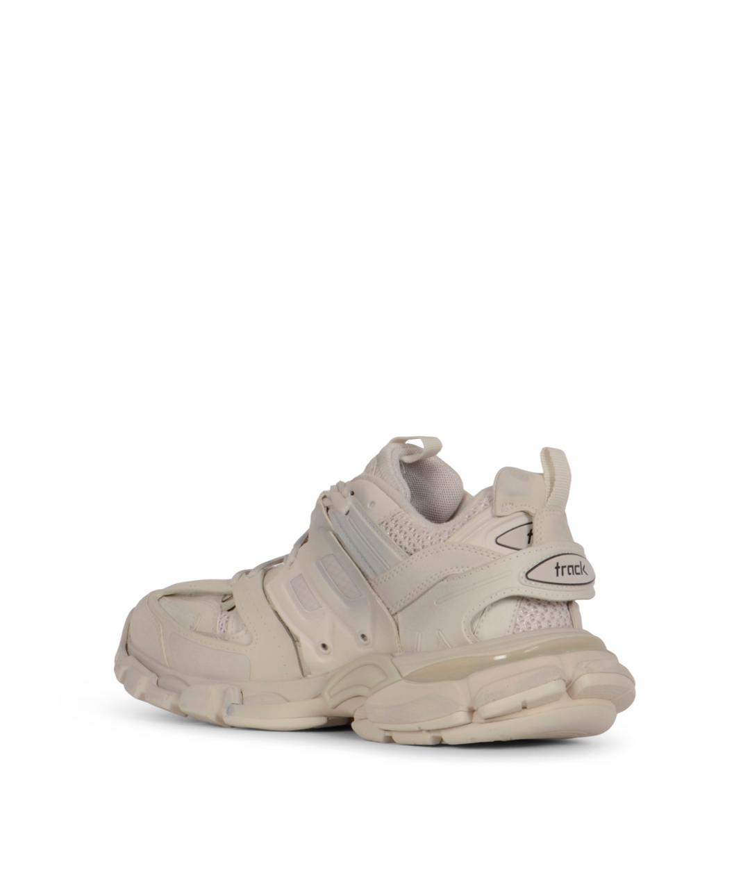 BALENCIAGA Бежевые текстильные кроссовки, фото 3