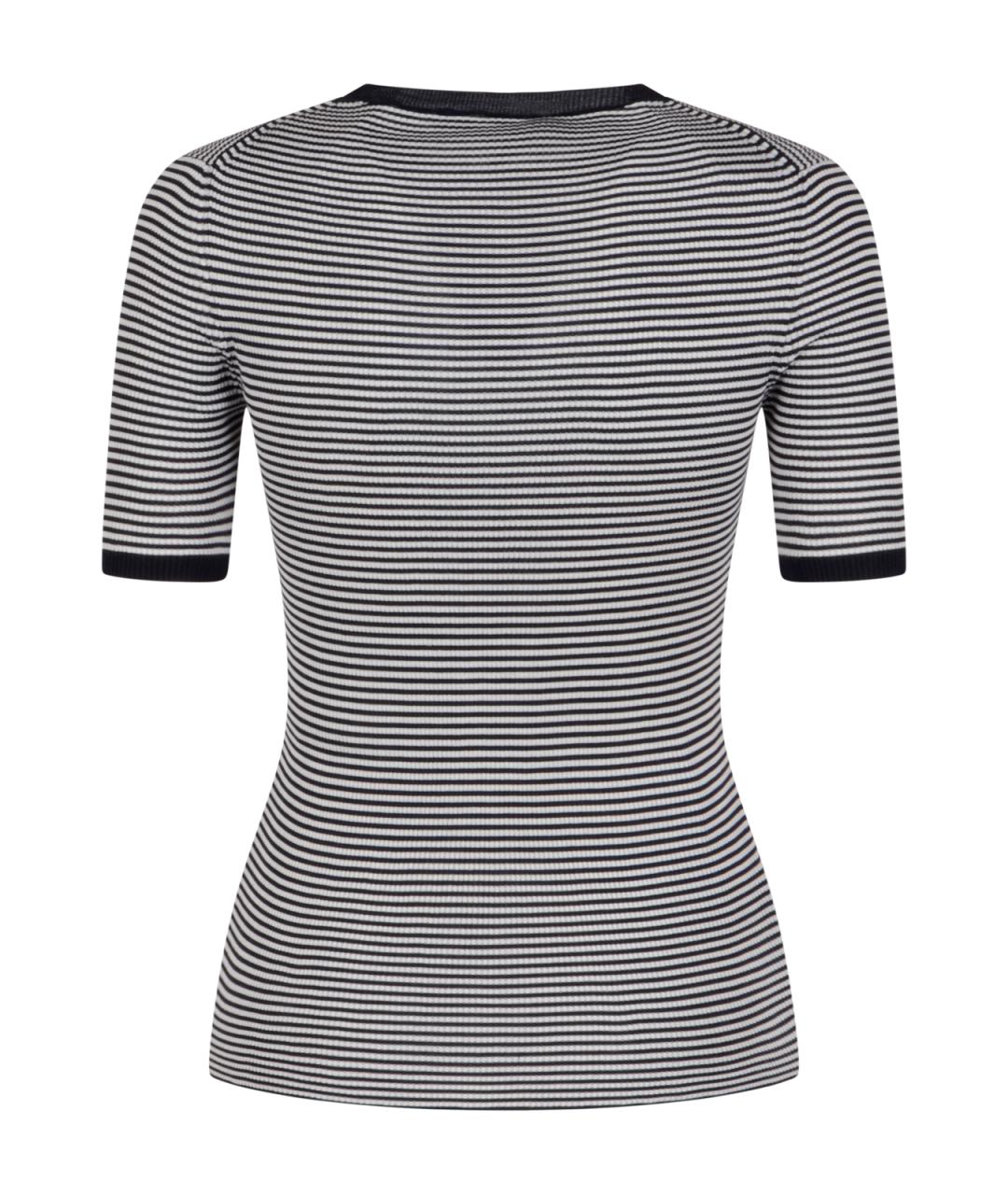 PRADA Синяя хлопковая футболка, фото 2