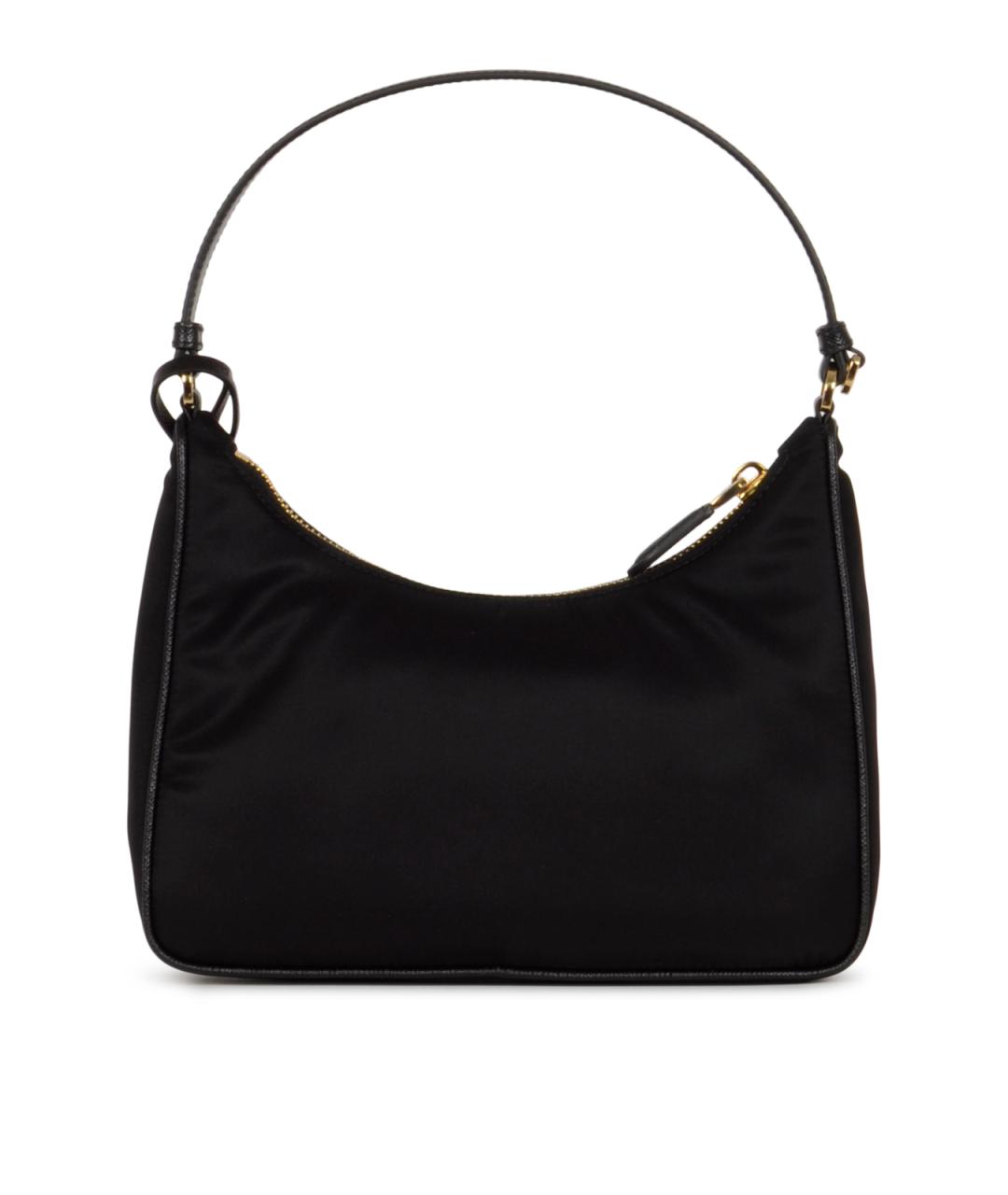 PRADA Черная синтетическая сумка через плечо, фото 3