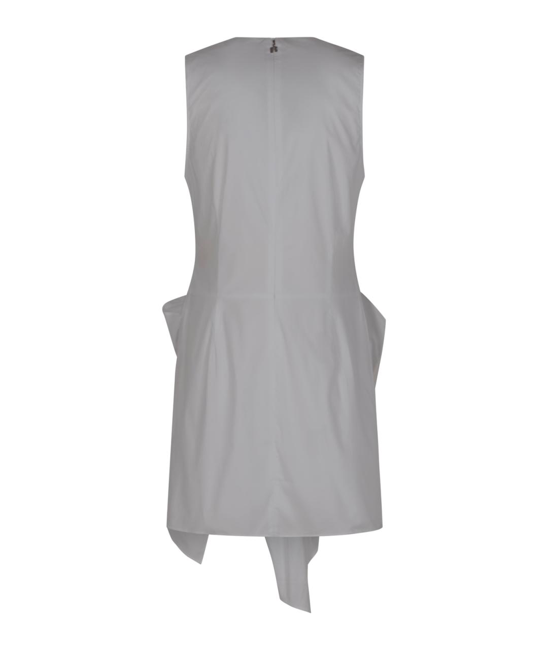 ROTATE Белое хлопковое платье, фото 2