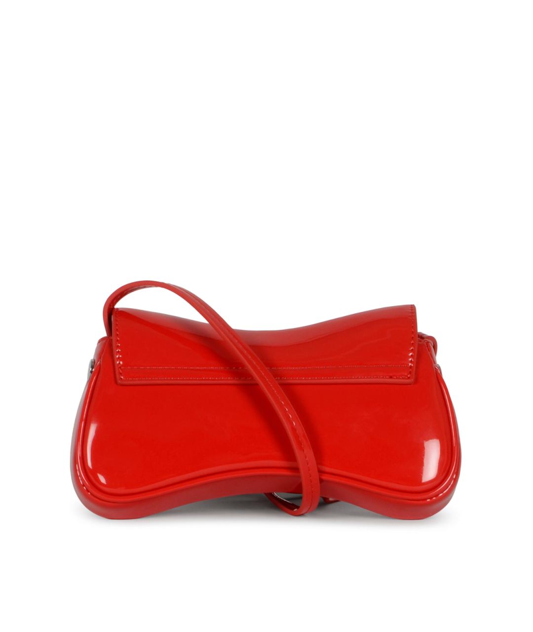 DIESEL Красная сумка через плечо из искусственной кожи, фото 3