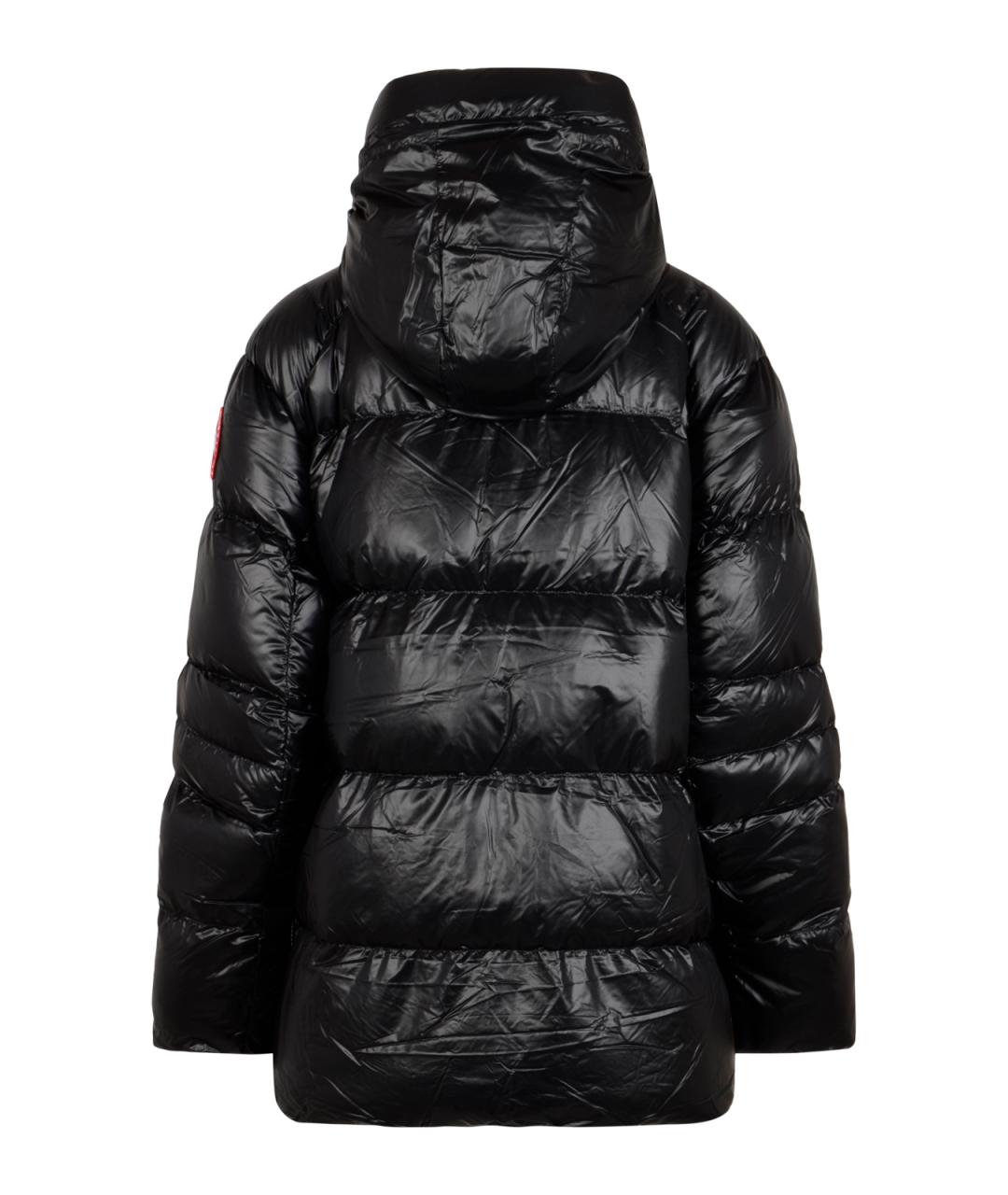 CANADA GOOSE Черный полиамидовый пуховик, фото 2