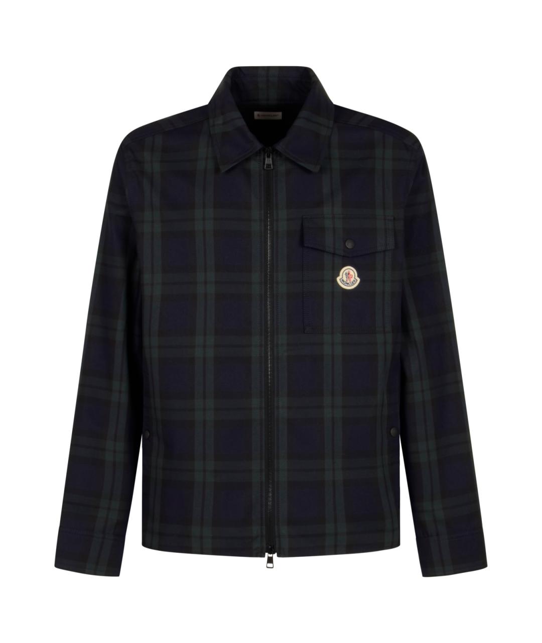 MONCLER Мульти хлопковая классическая рубашка, фото 1