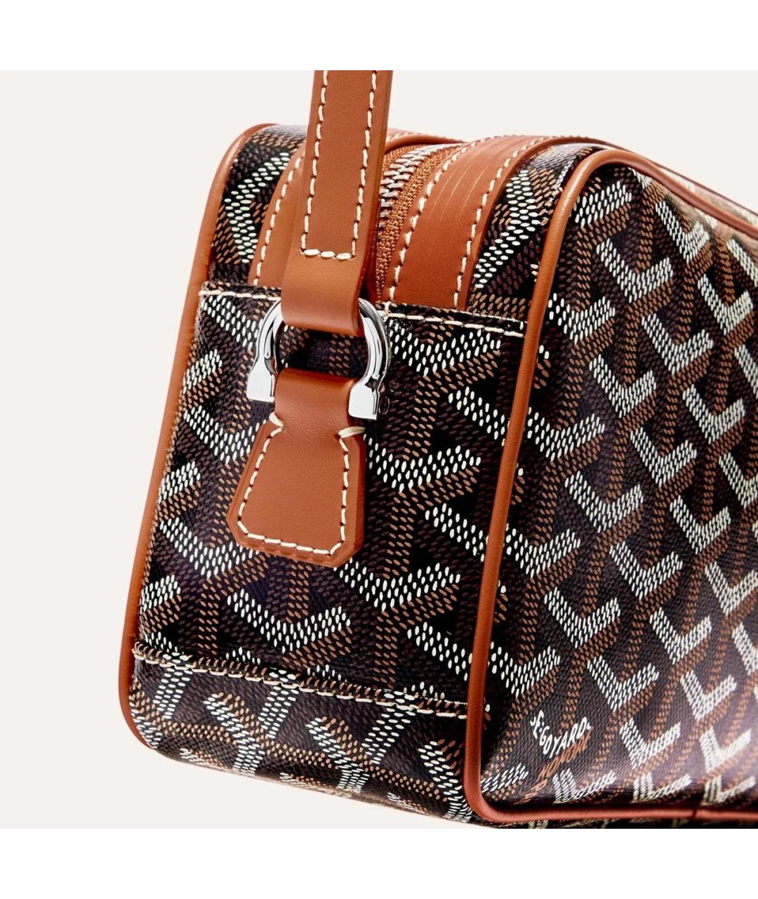 GOYARD Коричневая сумка на плечо, фото 4