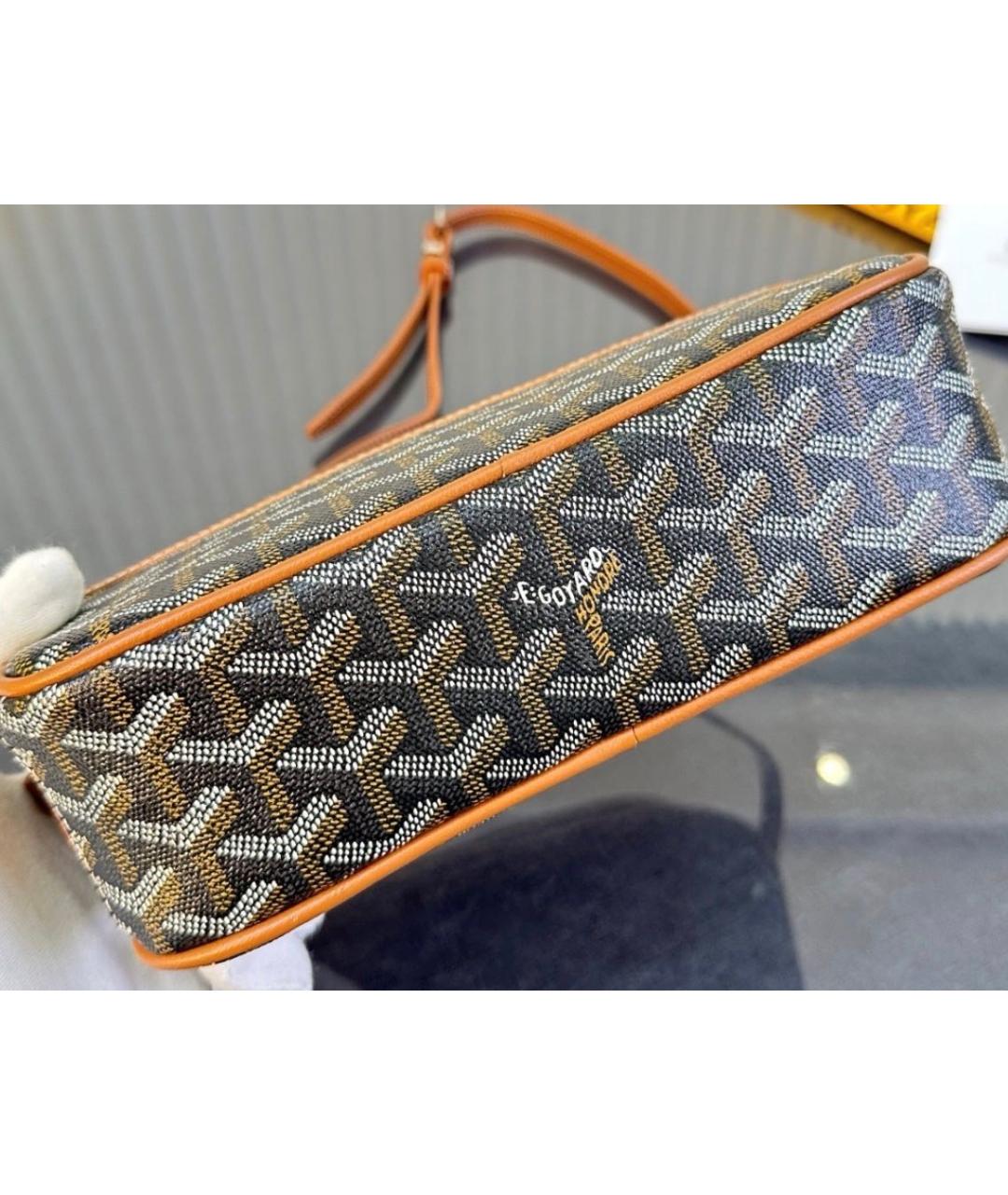 GOYARD Коричневая сумка на плечо, фото 7