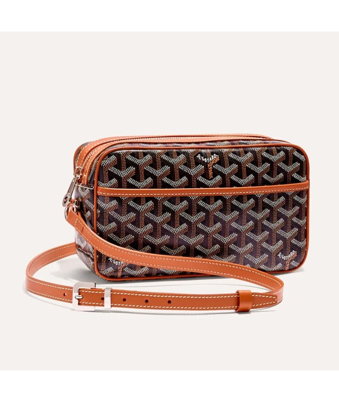 GOYARD Коричневая сумка на плечо, фото 2